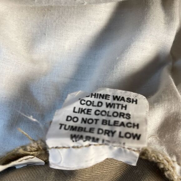 Khakis World Fashion Ladies Shorts w/ embroidered palm trees, Size 8 - Picture 9 of 9